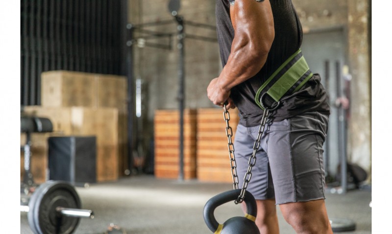 weighted pull up belt